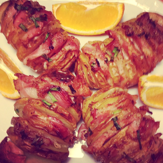 培根风琴烤土豆