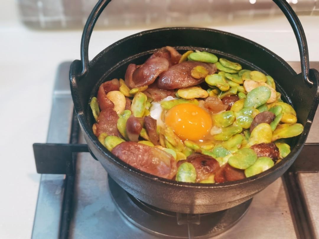 【蚕豆腊肠焖饭】不要辜负春天的蚕豆