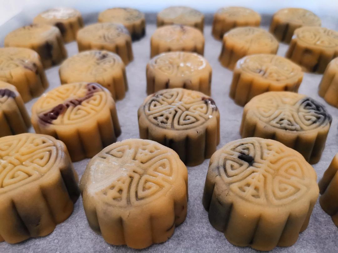 广式五仁月饼蜂蜜版（不用转化糖浆）
