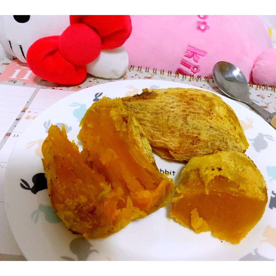 烤地瓜（烤箱初试）