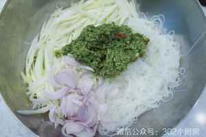 【0660】青木瓜米粉沙拉  <302小厨房>的做法 步骤18
