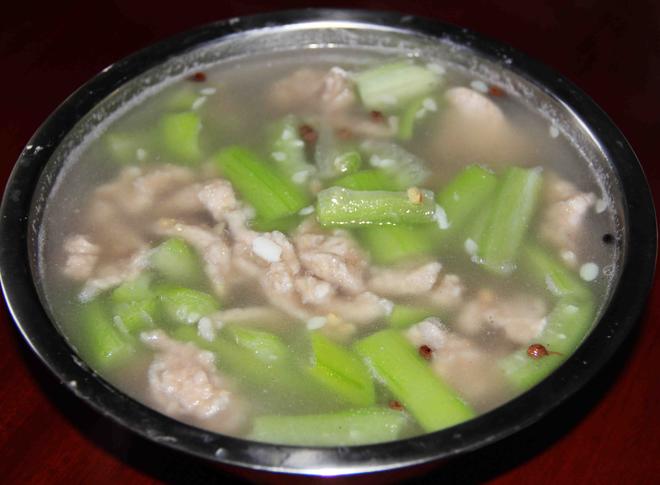 丝瓜肉片汤的做法