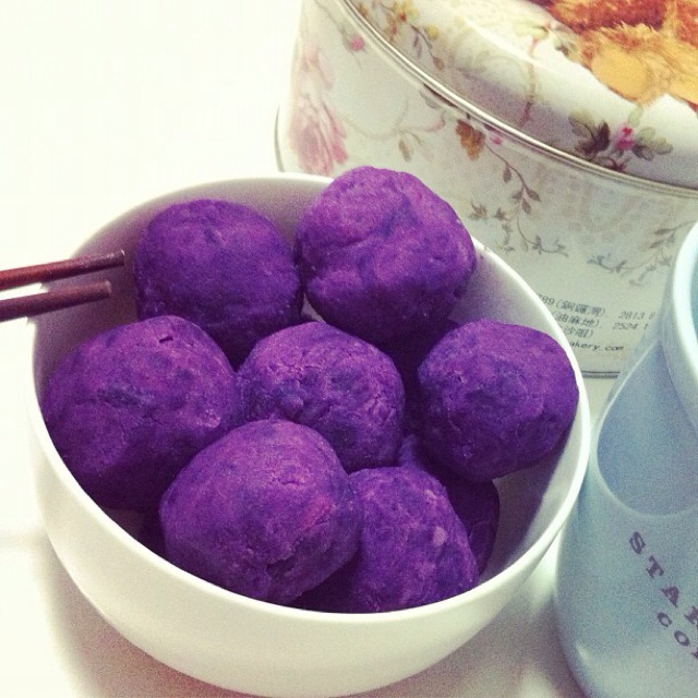 紫薯球