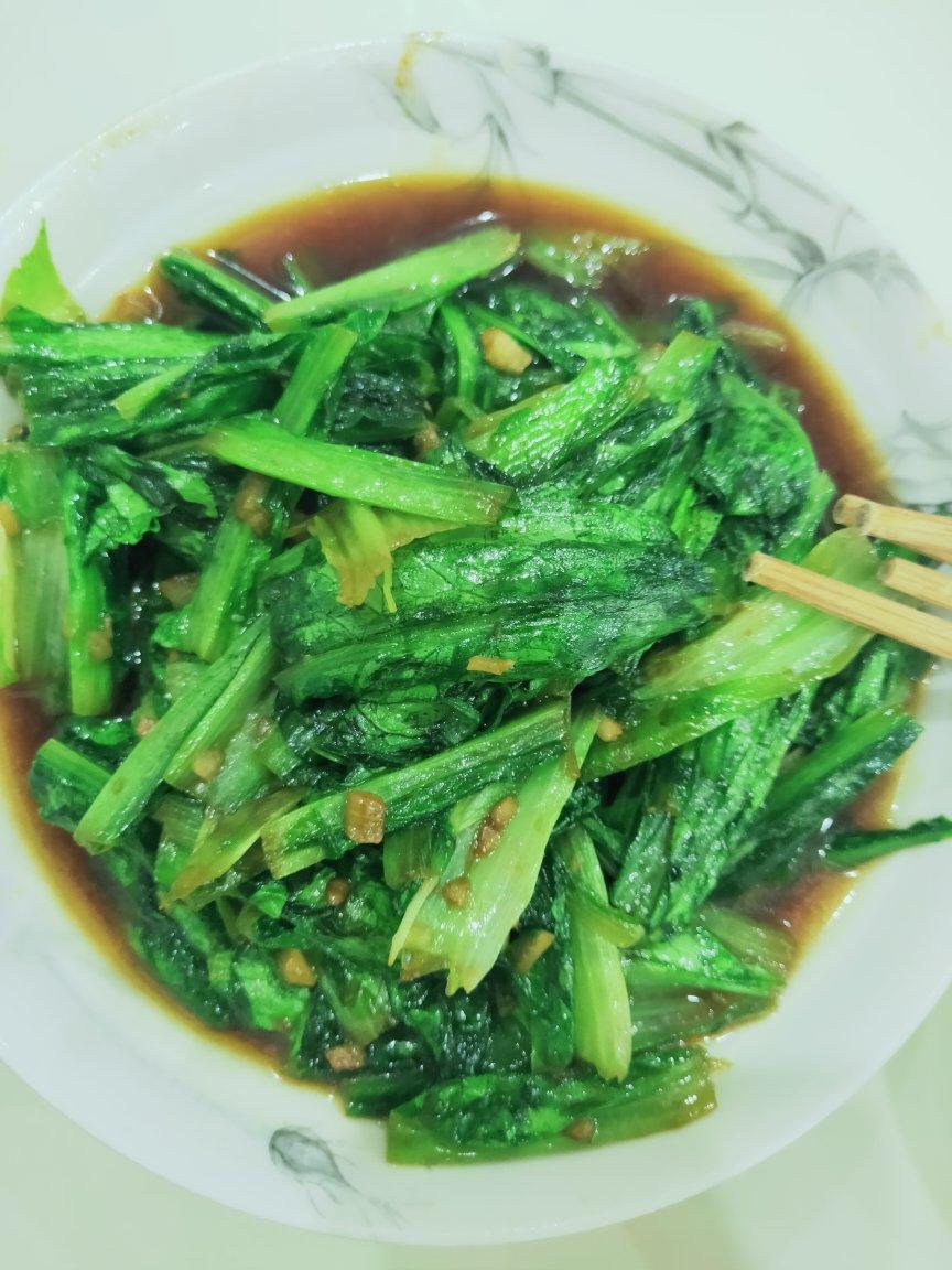 蒜蓉油麦菜（蚝油）