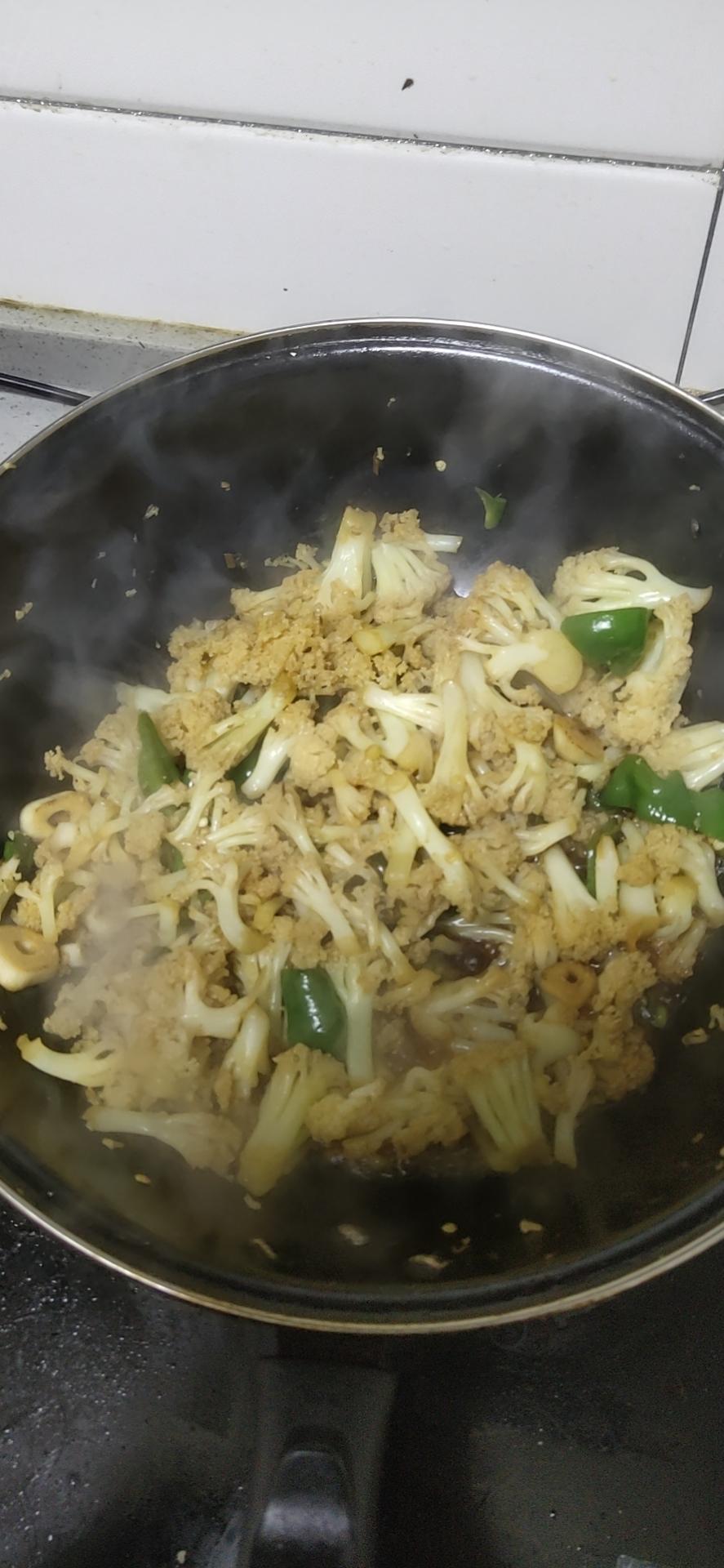 无肉简易版干煸菜花