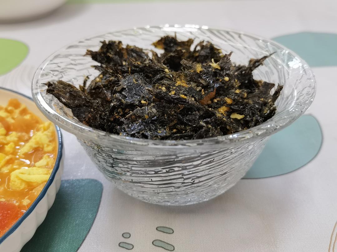 肉松芝麻海苔香松 | 只需3步 | 紫菜秒变拌饭海苔