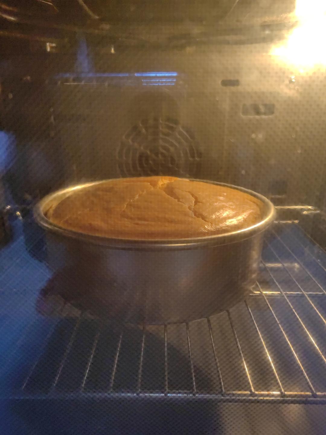戚风烫面椰子味蛋糕