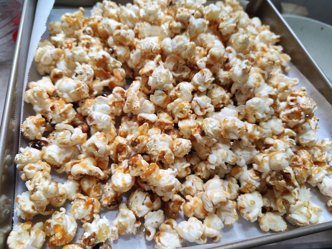 一招搞定小朋友的黄油焦糖爆米花，简单又好吃
