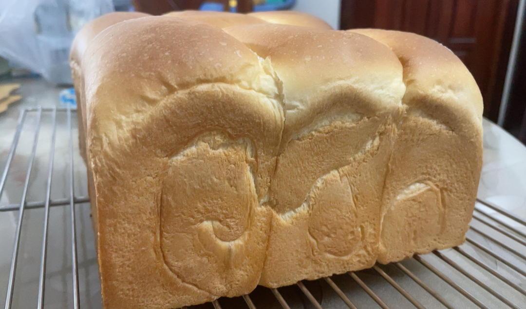 牛奶液种老面包（一次发酵）