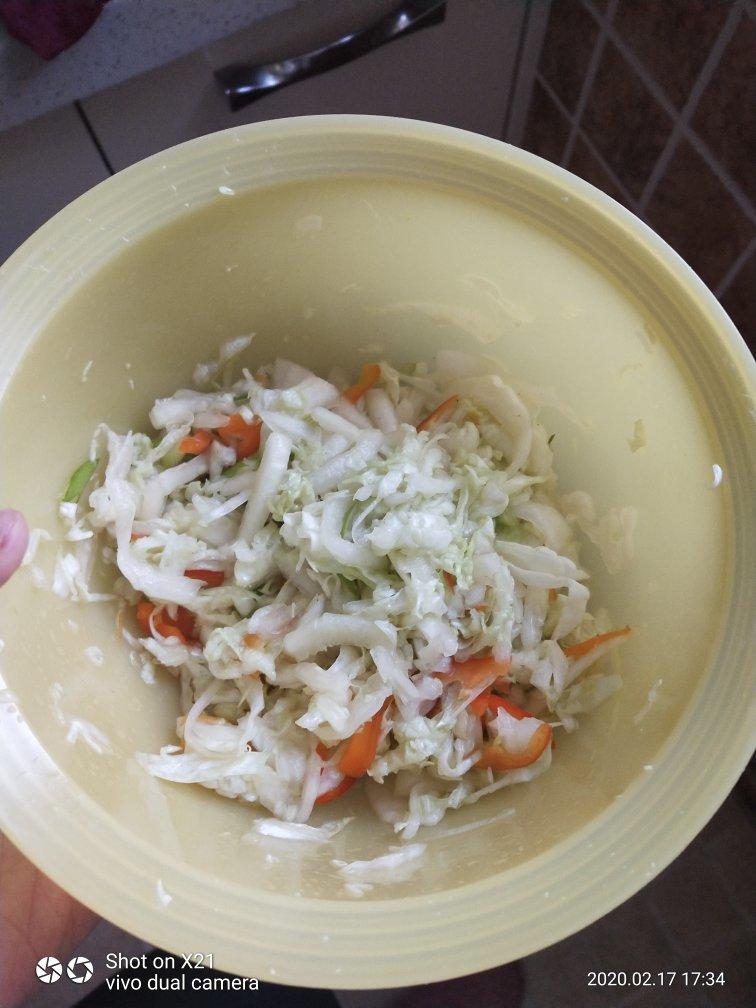 凉调白菜丝