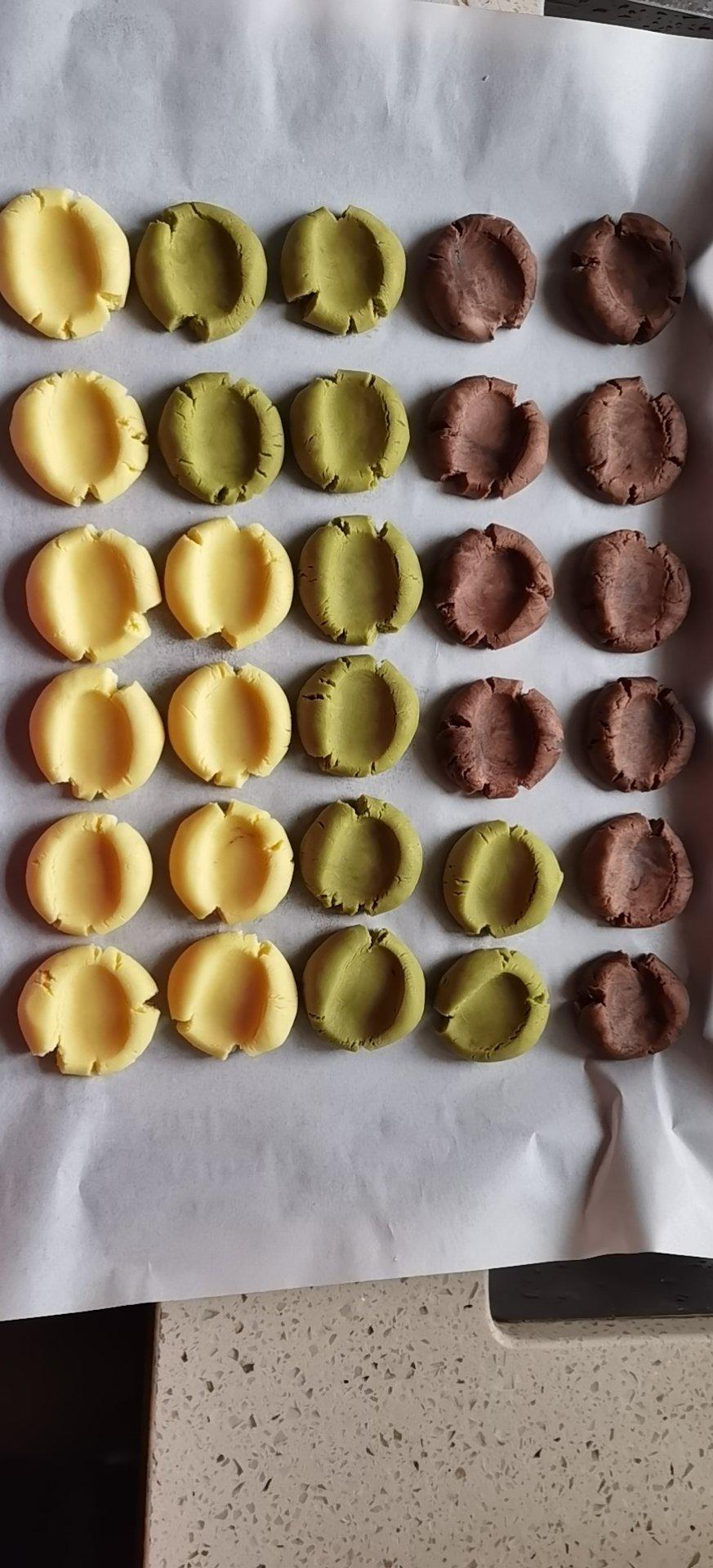 巧克力豆玛格丽特饼干🍪三种口味❗️入口即化，酥掉渣❗️