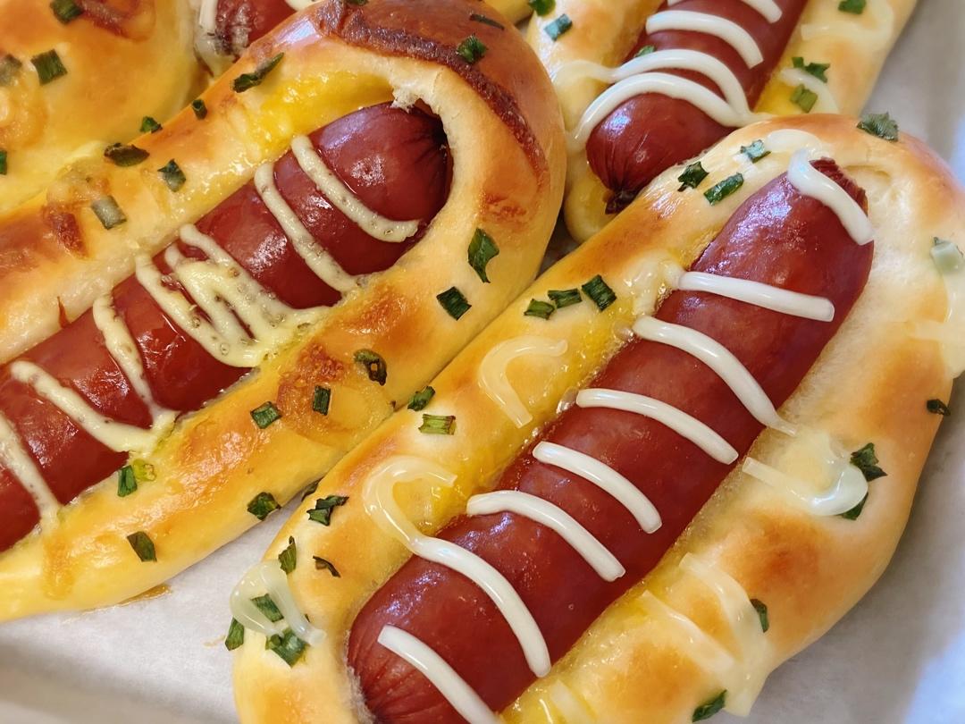 零失败香软肠仔包～跟面包店的味道没差哦