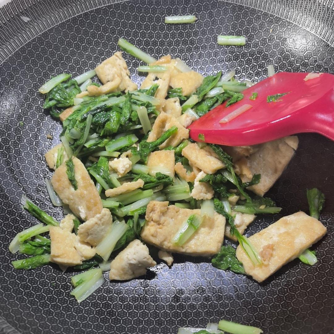 小白菜炒豆腐