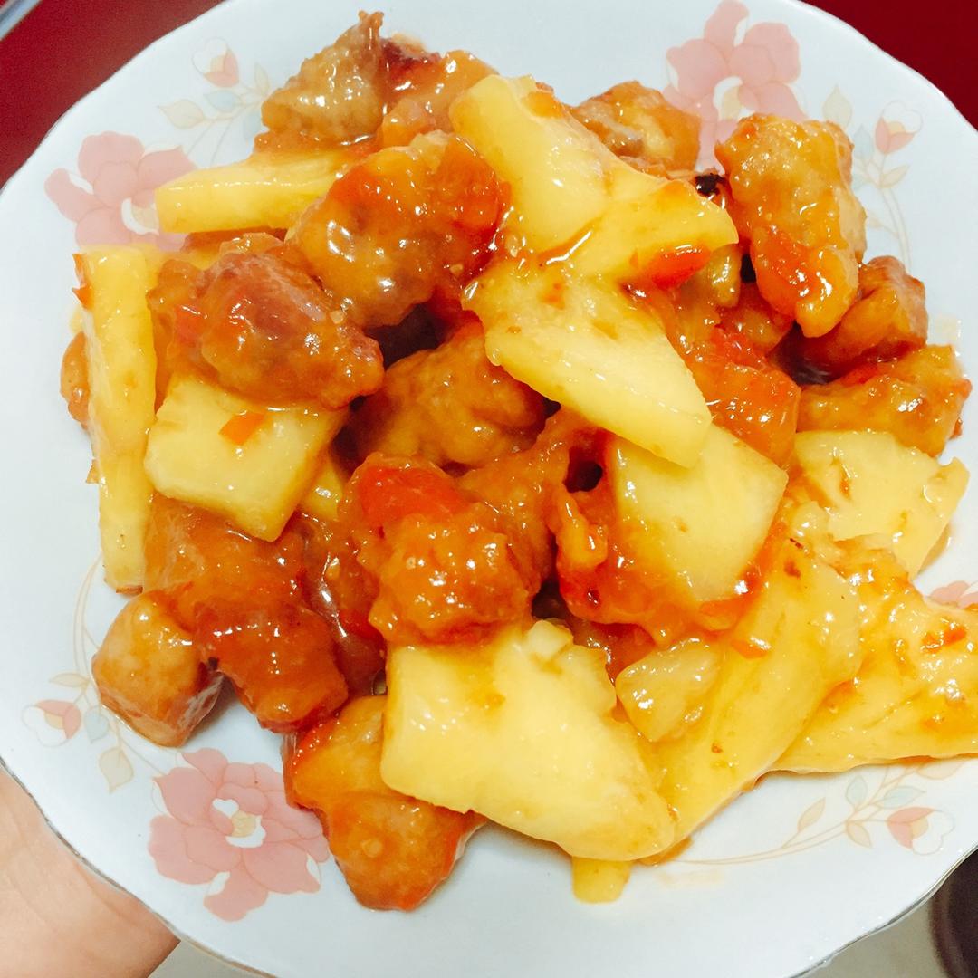 菠萝咕噜肉
