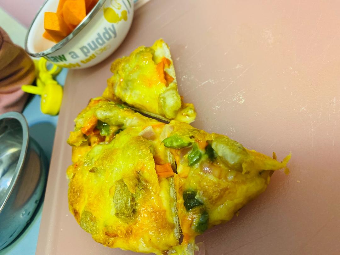 牛肉什锦8寸披萨简易版