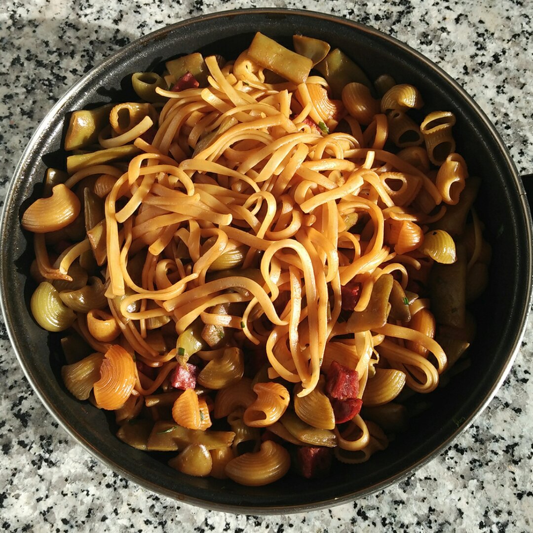 豆角焖面