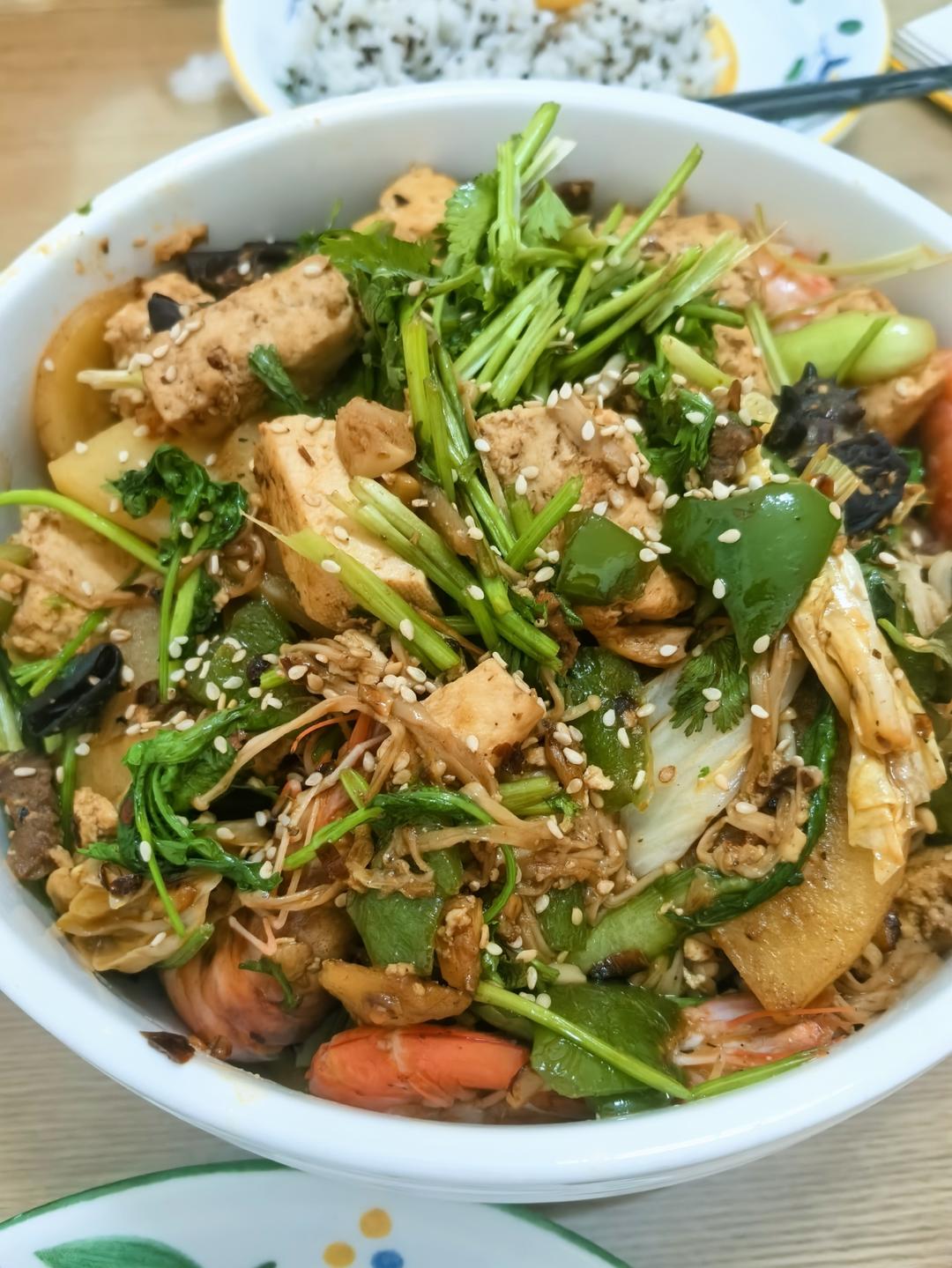 家庭聚会被赞爆的～麻辣香锅 今天这道菜太给撑场面了