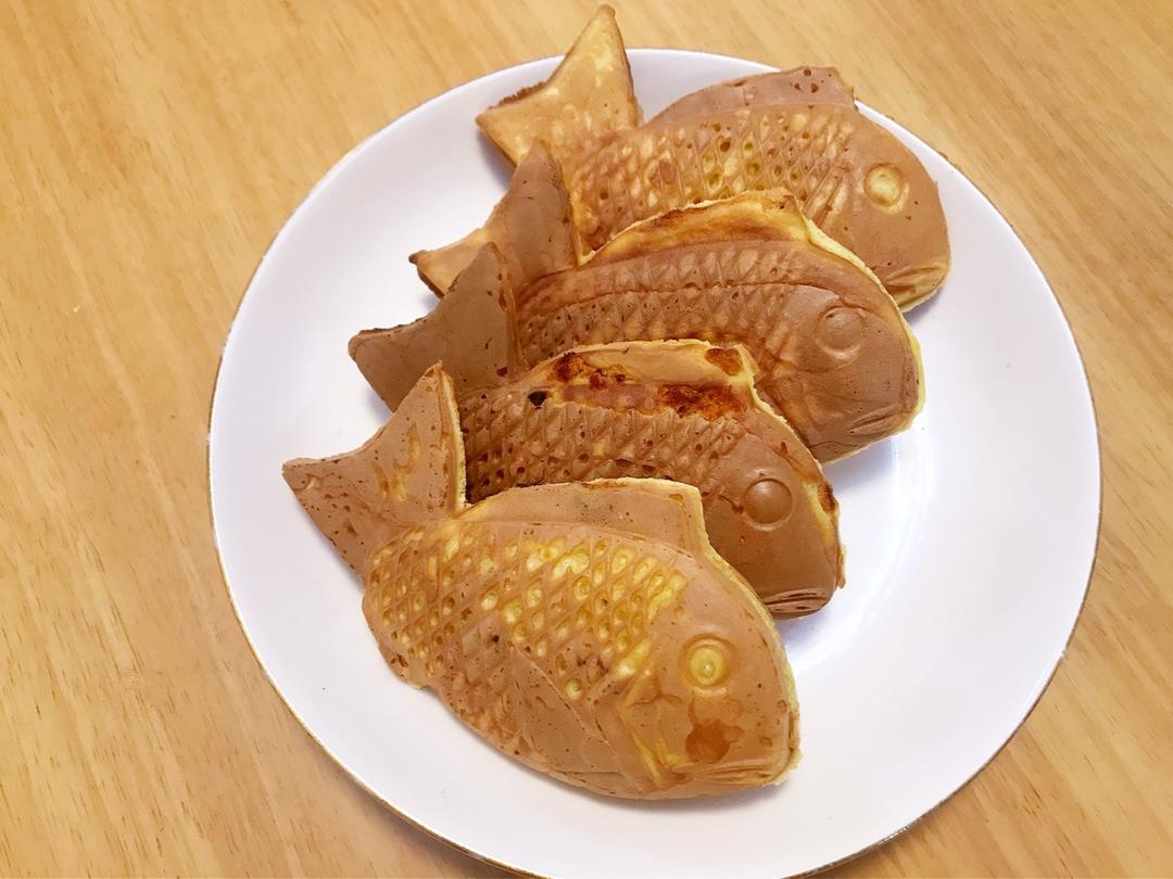 蜂蜜红豆麻薯鲷鱼烧—Kenwood松饼机