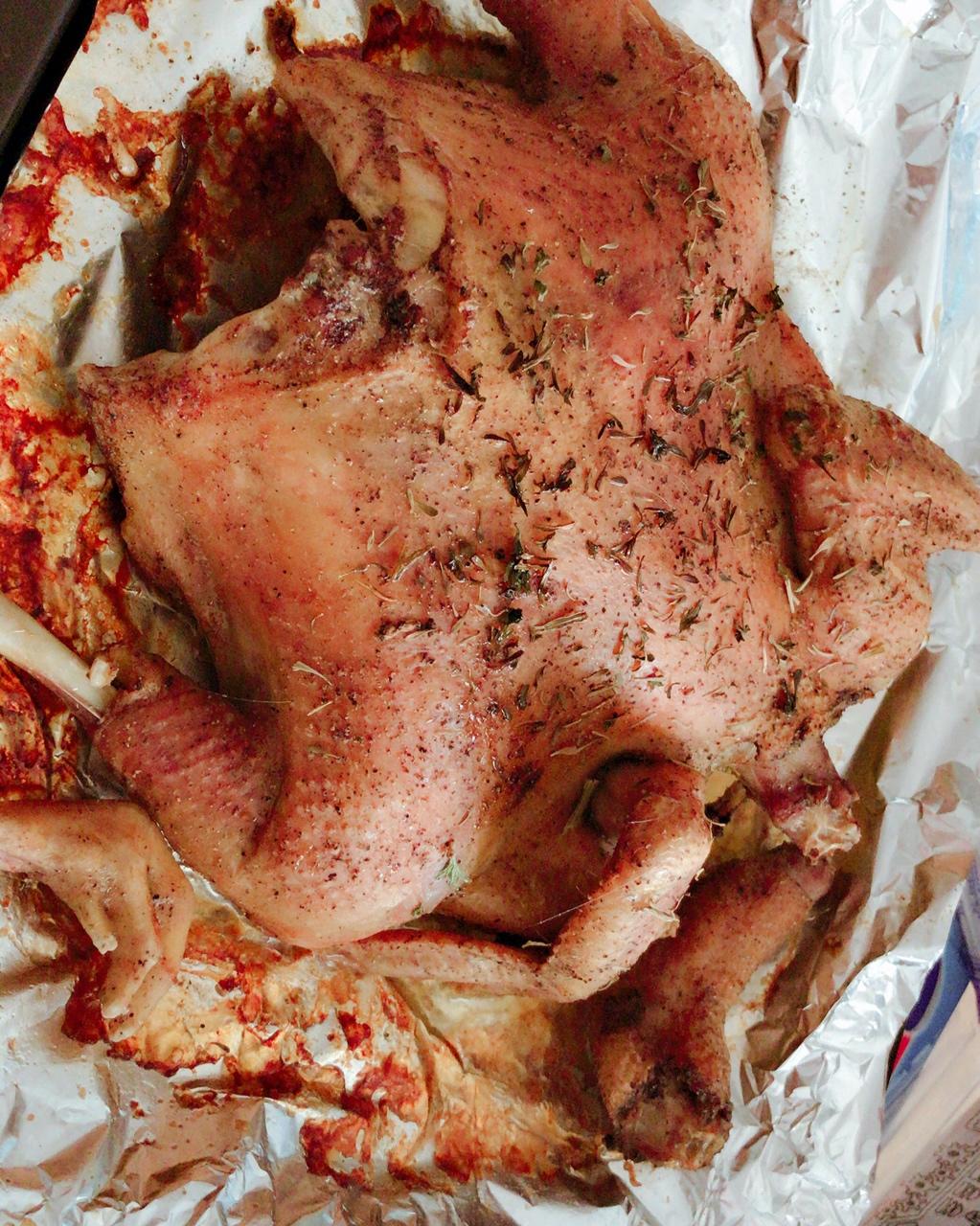 田螺姑娘超级简单不用腌制脆皮烤鸡