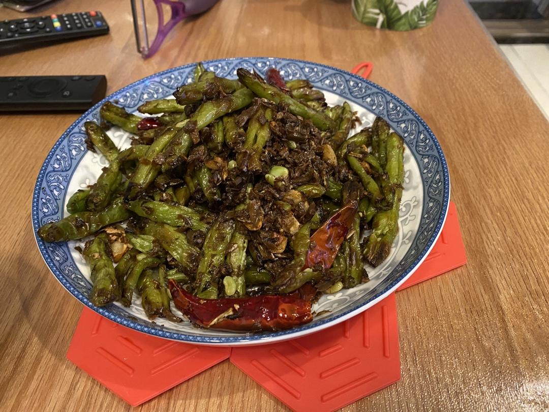 芽菜干煸四季豆