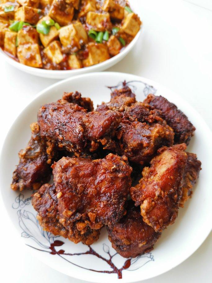 好吃到舔手指🔥蒜香排骨❗️超简单做法❗️