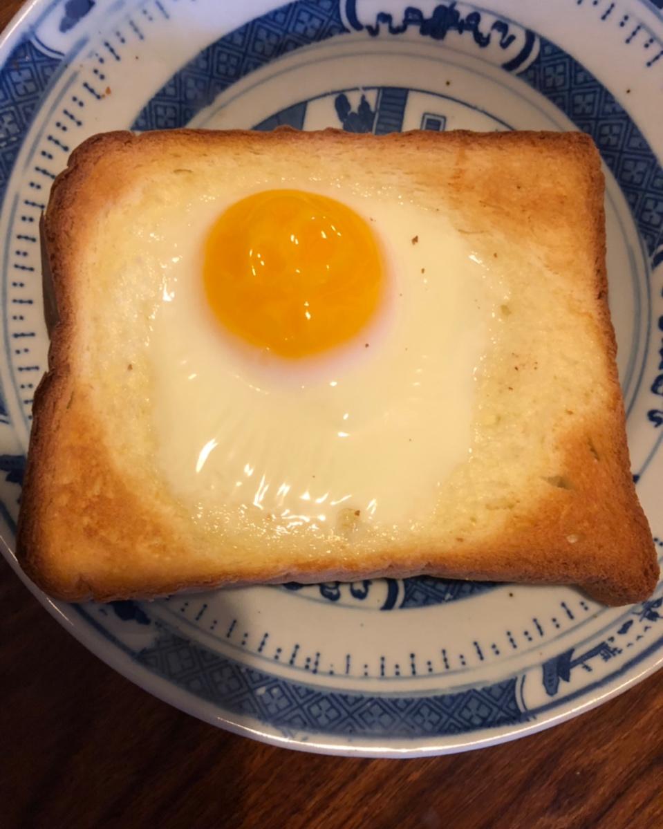 手机用户8815_q92w做的鸡蛋吐司 烤箱版 不分离面包