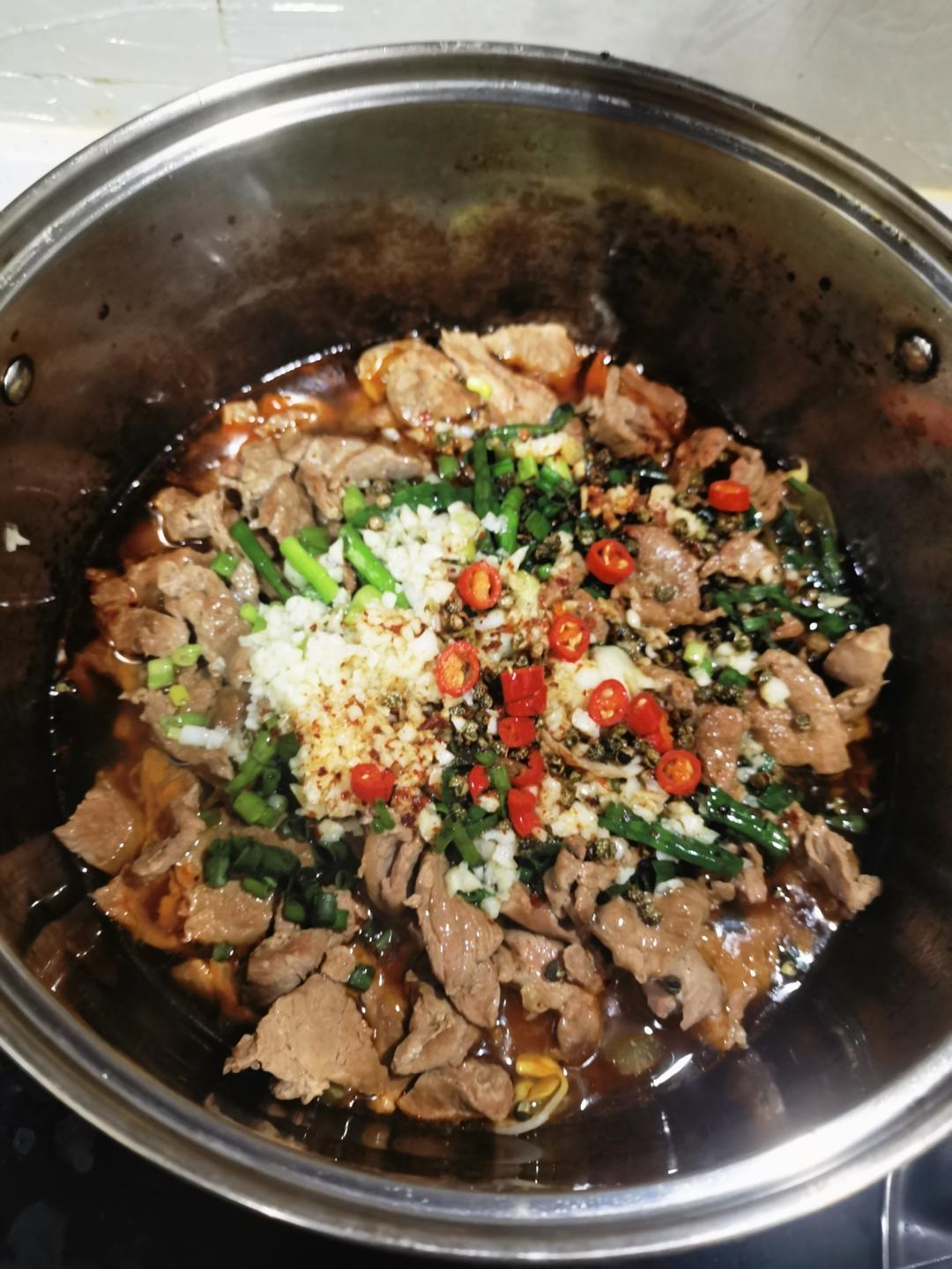 水煮肉片（肯定不翻车）