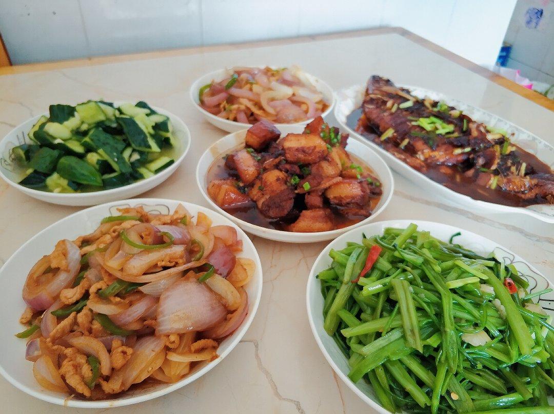 炝炒空心菜（不黑的秘密）