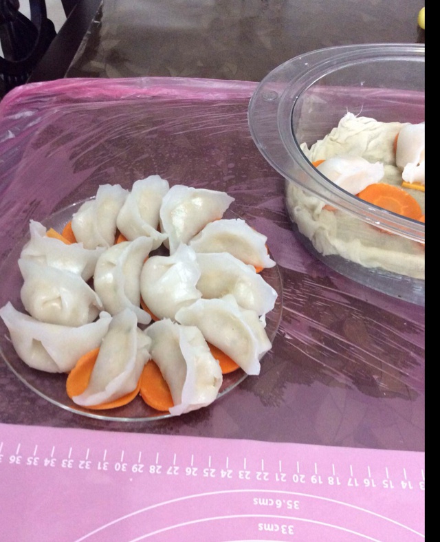 水晶虾饺