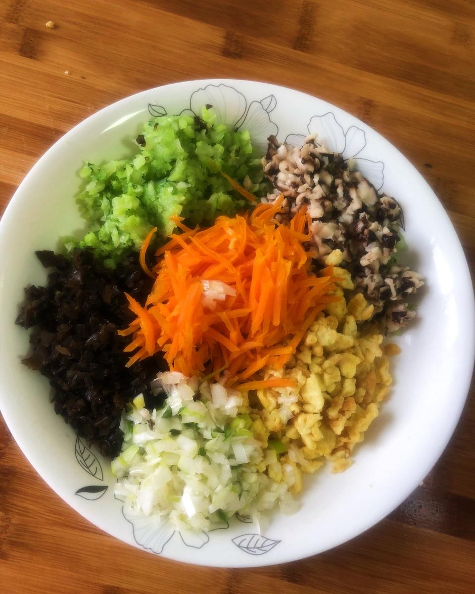 好好嘚做的素饺子馅