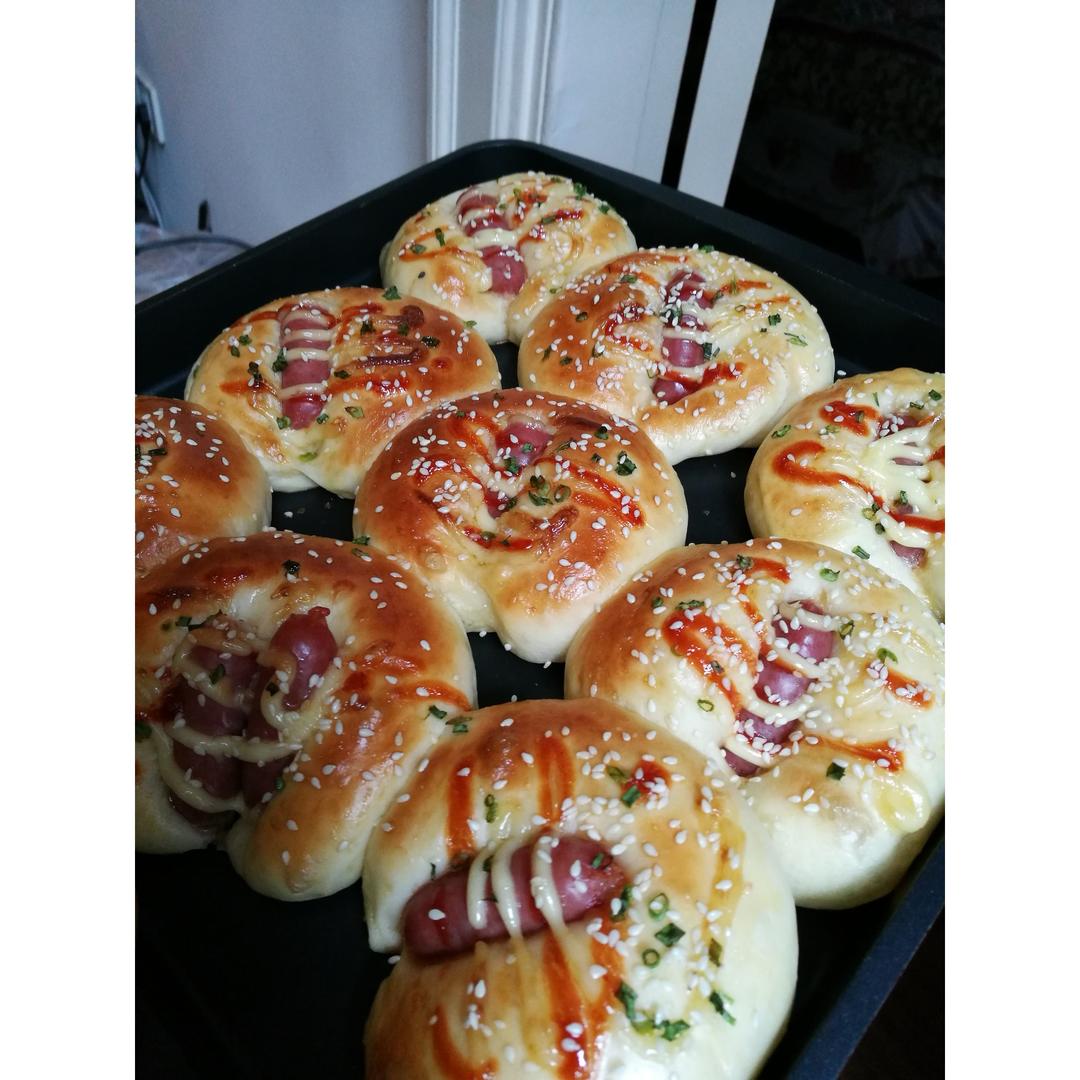 肠仔包---QQ软软的早餐包