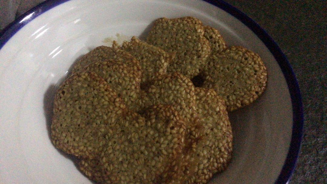 午后茶点——芝麻薄饼