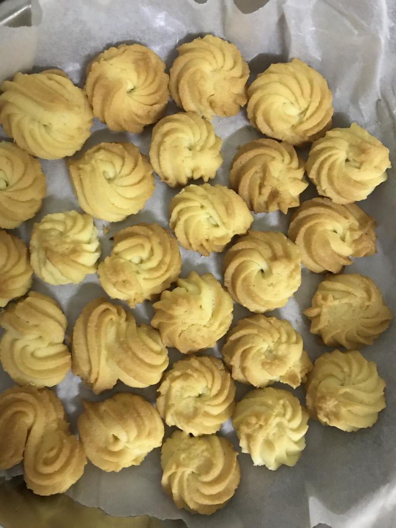 原味曲奇 超级简单0失败❗️不需要杏仁粉