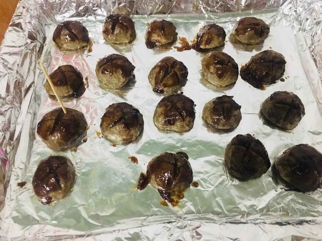 烤牛肉丸（烤箱）