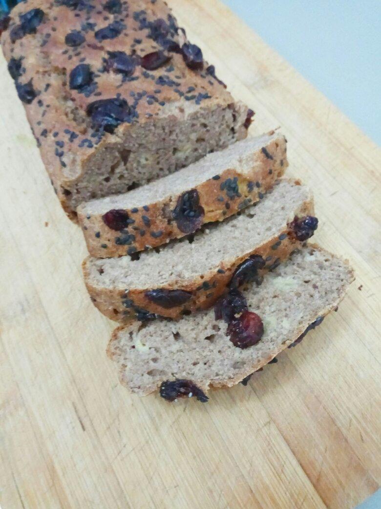 100%全黑麦香蕉玛芬蛋糕 健身低卡无糖无油纸杯蛋糕