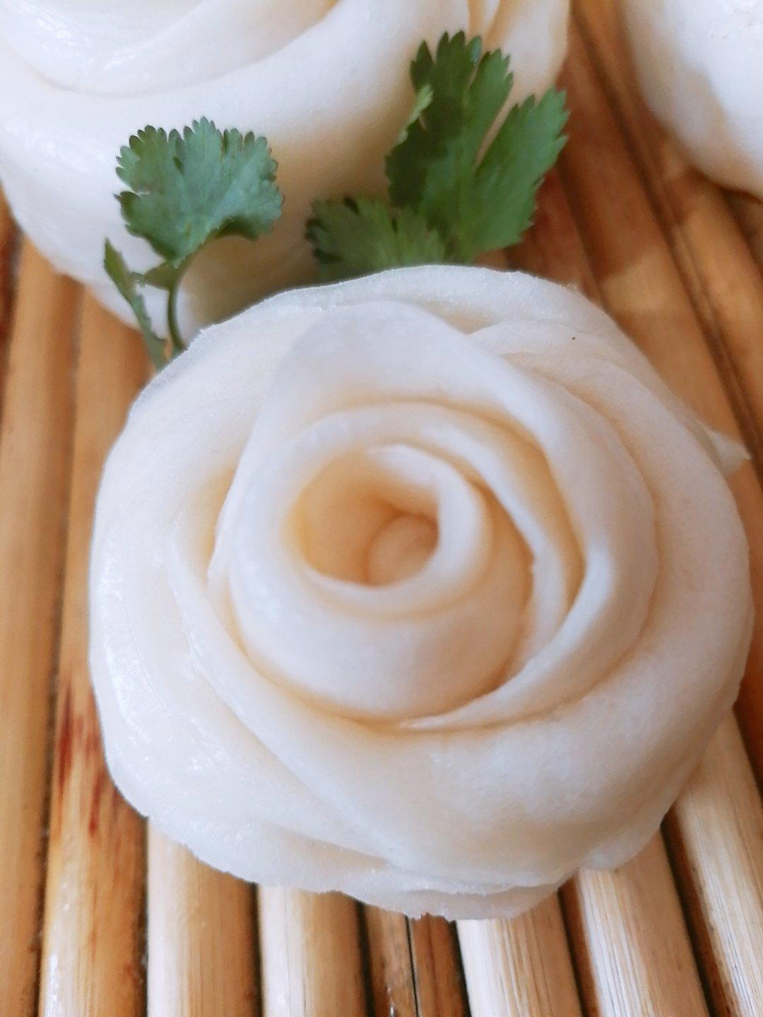 玫瑰花馒头