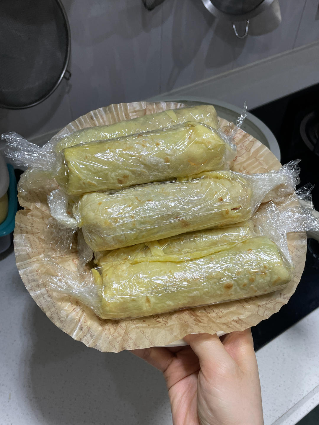 早餐不用愁 预制卷饼