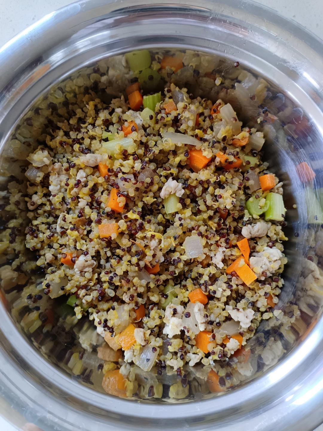 Q弹什锦肉末藜麦饭