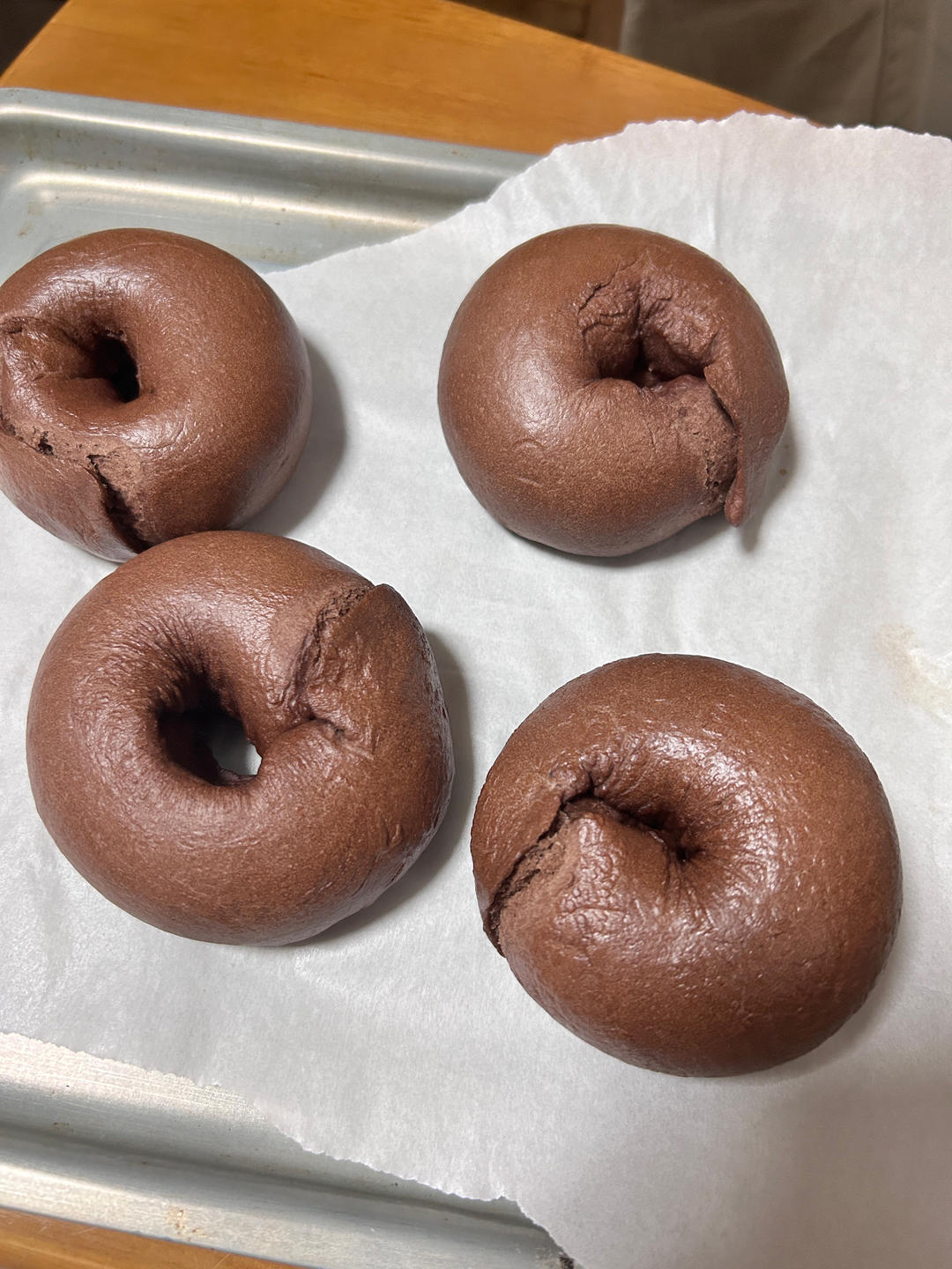 苦甜黑巧贝果
