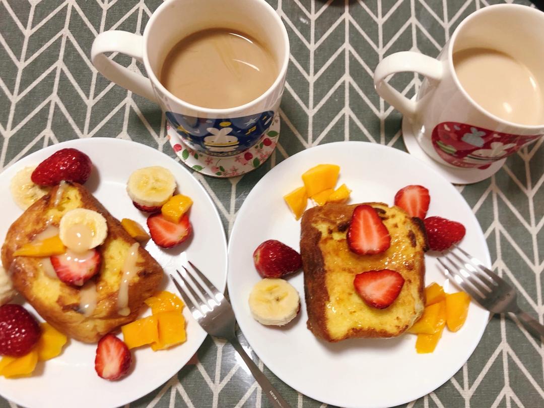 听说你们没地方传隔夜法式厚吐司