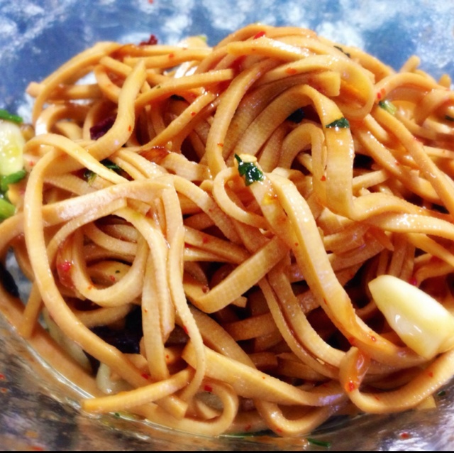 凉拌豆皮