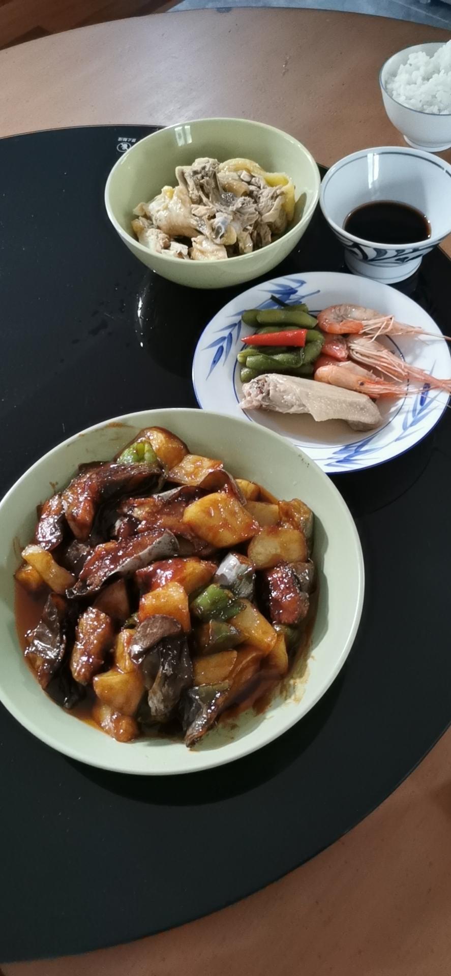 最好吃的地三鲜做法～米饭至少多吃一碗