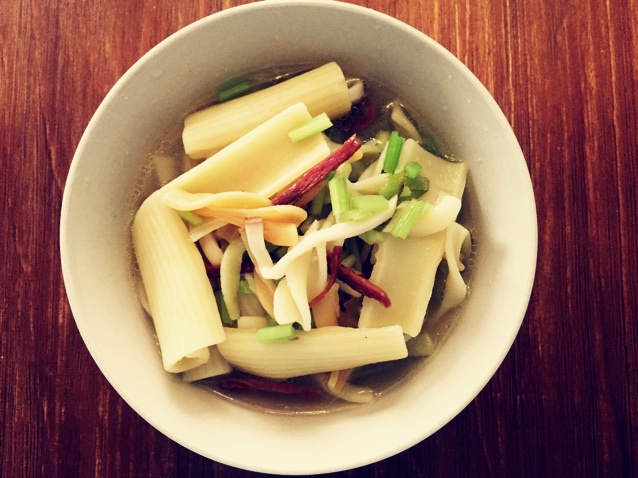 蟹味菇汤通心粉