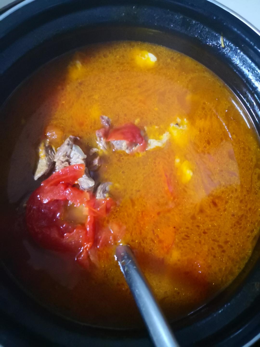 超级简单的番茄炖牛肉