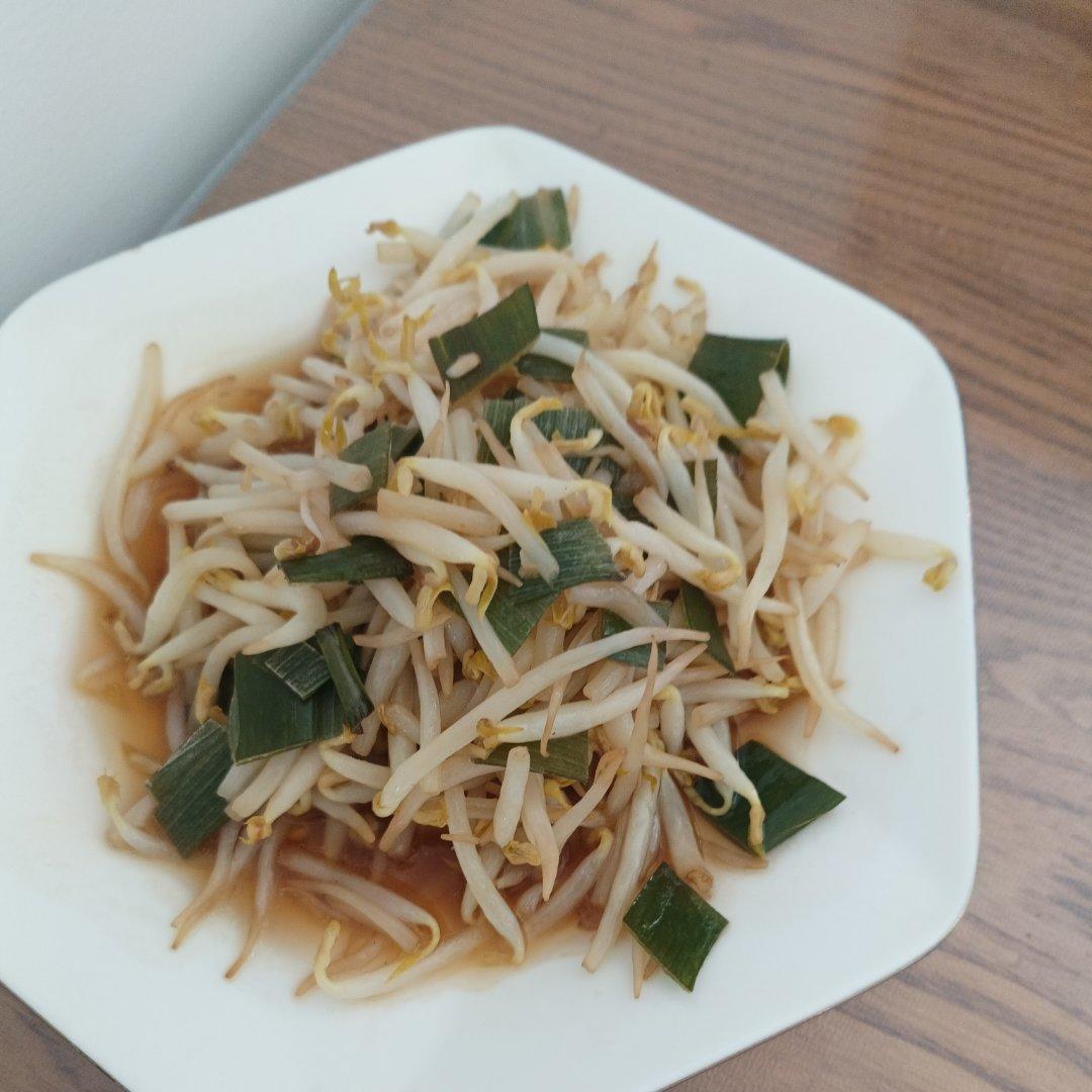 酸辣脆爽的炒豆芽