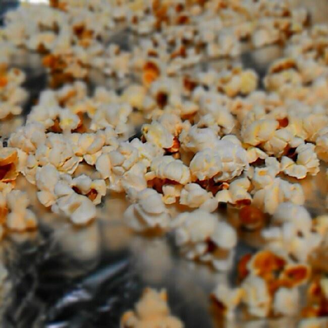 无油烤箱爆米花