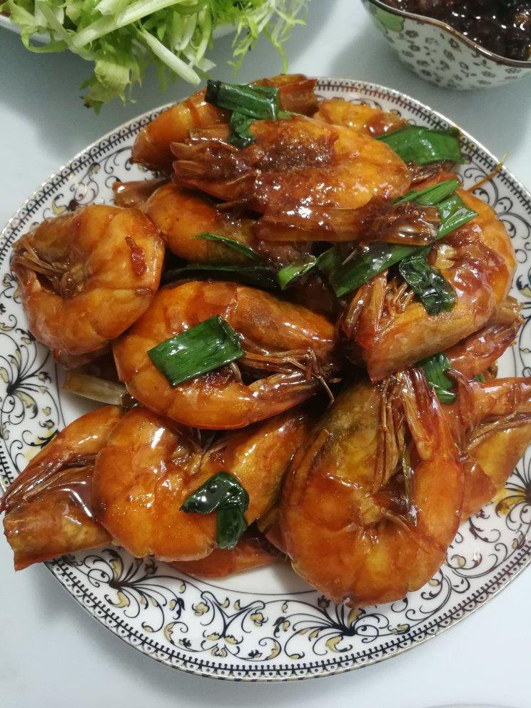 油焖大虾