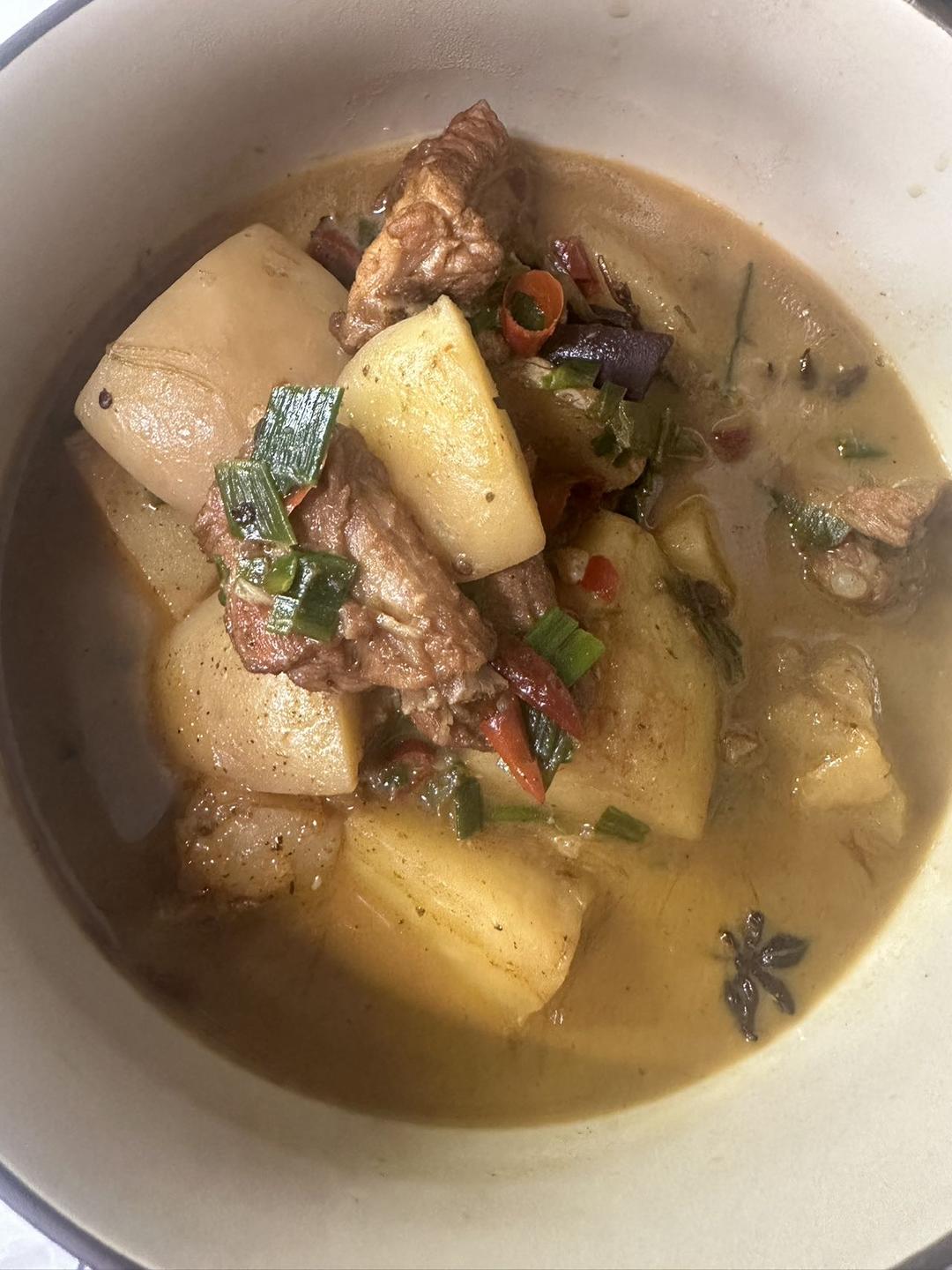 家常菜👩🏻‍🍳土豆炖排骨