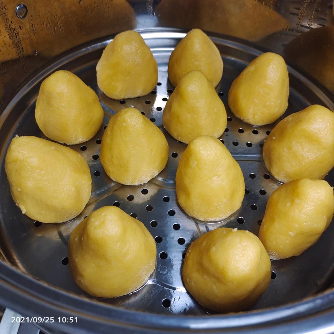 烫面窝窝头、即使凉了也不会硬、越吃越香的窝窝头、简单快捷