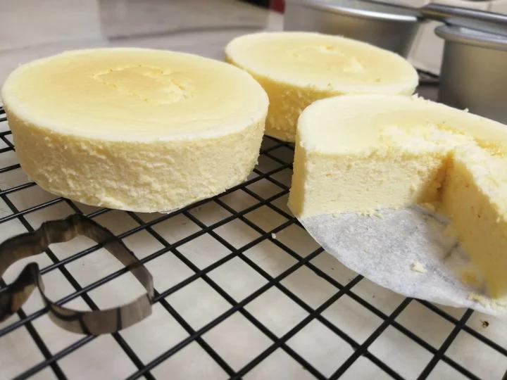 4寸迷你轻乳酪芝士蛋糕 简单高成功率不怕胖～